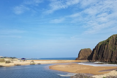 立岩・後ヶ浜海水浴場